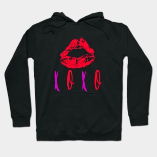 XOXO RED LIPS Hoodie